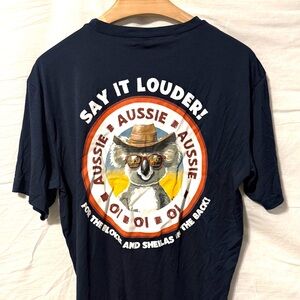 Outback steakhouse Employee Shirt. Say It Louder Size Large
